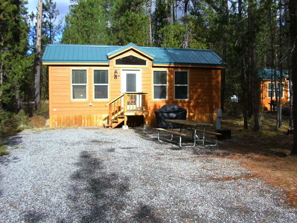 Bend-Sunriver Camping Resort Studio Cabin 6 Extérieur photo